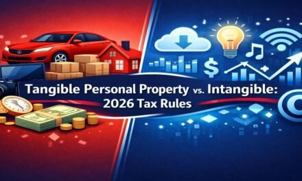 Tangible Personal Property vs. Intangible: 2026 Tax Rules