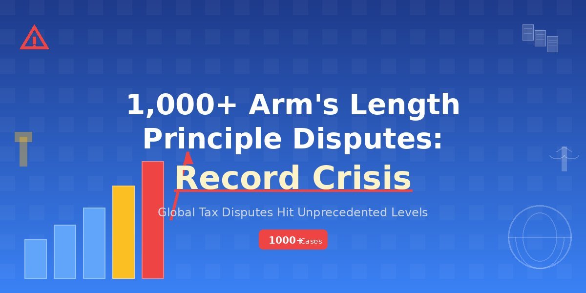 1,000+ Arm’s Length Principle Disputes: Record Crisis