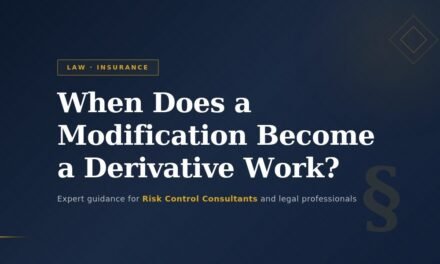 When Does a Modification Become a Derivative Work?