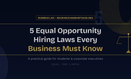 5 Equal Opportunity Hiring Laws Every Business Must Know