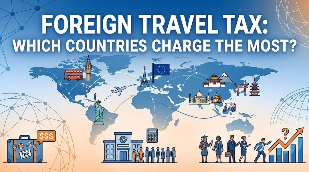 Foreign Travel Tax: Which Countries Charge the Most?