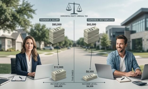Horizontal Equity: Why the U.S. Tax Code Hits Neighbors Differently