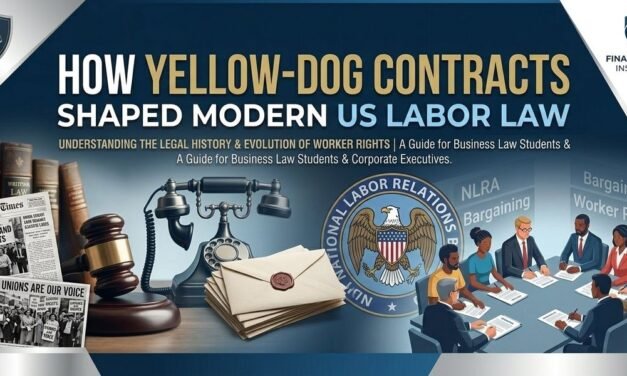 How Yellow-Dog Contracts Shaped Modern US Labor Law